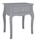 Argos Home Amelie 1 Drawer Bedside Table - Grey