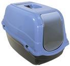 Rosewood Eco Hooded Cat Toilet - Blue