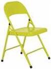 Habitat Macadam Metal Folding Chair - Yellow