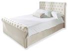 Aspire Chesterfield Superking Ottoman Bed Frame - Natural