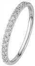 Revere 9ct White Gold 0.25ct Claw Set Eternity Ring - Q