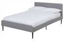 Habitat Kristopher Small Double Fabric Bed Frame - Grey