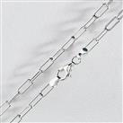 Revere Sterling Silver Paperlink Chain 18 Inch