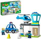 LEGO DUPLO Rescue Police Station & Helicopter Toy Set 10959