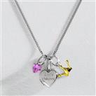 Revere Sterling Silver Heart Photo Pendant Necklace