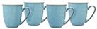 Denby Elements Set of 4 Stoneware Mugs - Blue