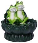 Streewize Garden Two Frogs On A Lily Pad Solar Water Feature