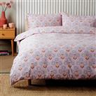 Argos Home Cotton Flori Floral Bedding Set - King size