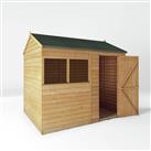 Mercia Overlap Reverse Apex Shed - 8 x 6ft