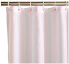Sassy B Stripe Tease Shower Curtain - Pink
