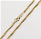 Revere 9ct Gold Plated Sterling Silver 18 Inch Chain