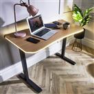 XR Living Oka Compact Office Desk - Oak