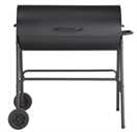 Argos Home Drum Charcoal BBQ With Cover & Utensils