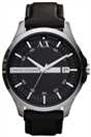 Armani Exchange AX2101 Men's Black Leather Strap Watch