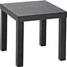 Argos Home End Table - Black