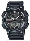 Casio Men's Telememo Digital Black Resin Strap Watch