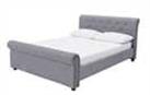 Argos Home Newbury Kingsize Fabric Bed Frame - Grey