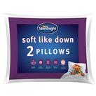 Silentnight Soft Like Down Pillow - 2 Pack