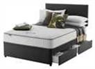 Silentnight Memory Double 4 Drawer Divan Bed - Charcoal