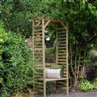 Forest Garden Palma 2 Seater Wooden Arbour