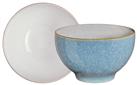 Denby Elements Set of 4 Stoneware Nibble Bowls - Blue
