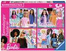 Ravensburger Barbie 4x100 Piece Pumper Puzzle Pack
