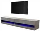 GFW Galicia 180cm LED Wall TV Unit - Grey