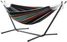 Vivere Rio Night Double Hammock with Metal Stand