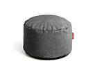 Kaikoo Drew Faux Leather Footstool - Grey