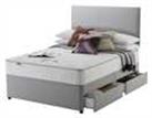 Silentnight Comfort Small Double 4 Drawer Divan Bed - Grey