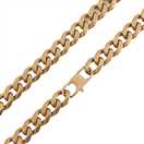 Revere Men's Stainless Steel Gold Colour Bracelet