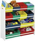 Argos Home 4 Tier Kids Basket Storage Unit with Bins - White