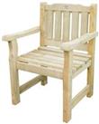 Forest Rosedene Wooden Garden Chair - Natural