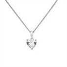 Revere Sterling Silver Heart Pendant Necklace