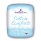 Slumberdown Cotton Comfort 10.5 Tog Duvet - Kingsize