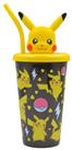 Hox Pokmon 3D Pikachu Black & Yellow Travel Tumbler - 450ml