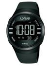 Lorus Digital Black Strap Watch
