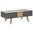 GFW Modena Double Lifting Coffee Table - Grey