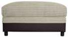 Argos Home Harry Large Fabric Storage Footstool - Natural