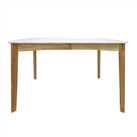 SBN Thisted 6 - 8 Seater Extending Solid Wood Dining Table