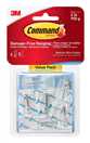 Command Clear Medium Wire Toggle Hooks