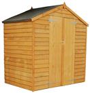 Mercia Wooden 4 x 6ft Overlap Windowless Apex Shed