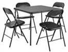 Argos Home Quin Metal Folding Table & 4 Folding Chairs