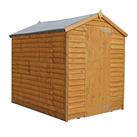 Mercia Wooden 7 x 5ft Overlap Windowless Shed