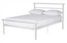 Argos Home Avalon Double Metal Bed Frame - White