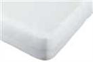 Habitat Pure Cotton 200TC White Deep Fitted Sheet - Double