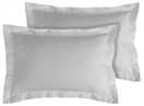 Habitat 400TC Egyptian Cotton Oxford Pillowcase Pair - Grey