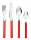 Argos Home 16 Piece Cutlery Set - Red