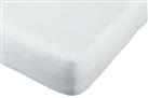 Habitat Pure Cotton 200TC White Deep Fitted Sheet -Superking
