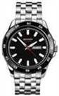 Sekonda Men's Stainless Steel Black Dial Bracelet Watch